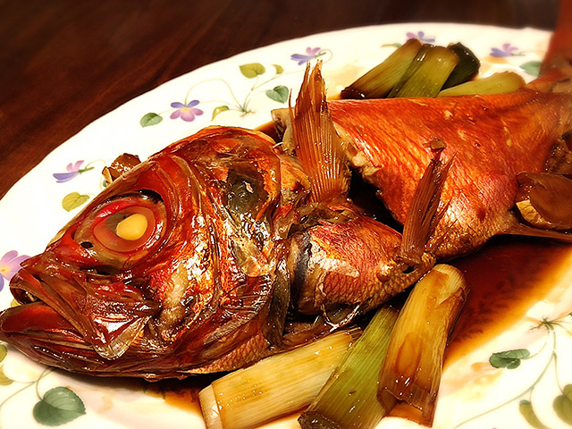 金目鯛の姿煮